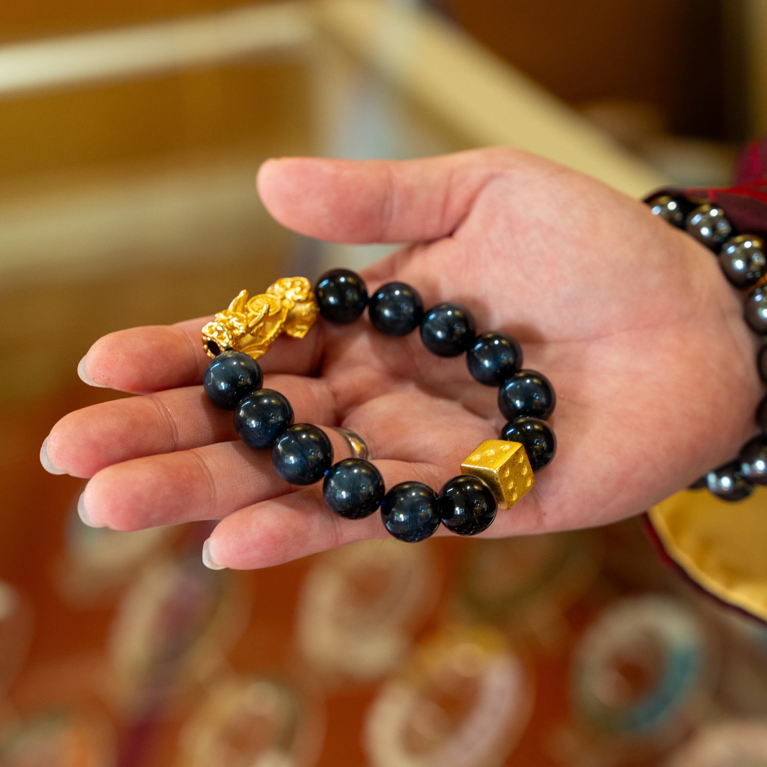Wealth Bracelet (Fortune Pixiu with Money Dice)