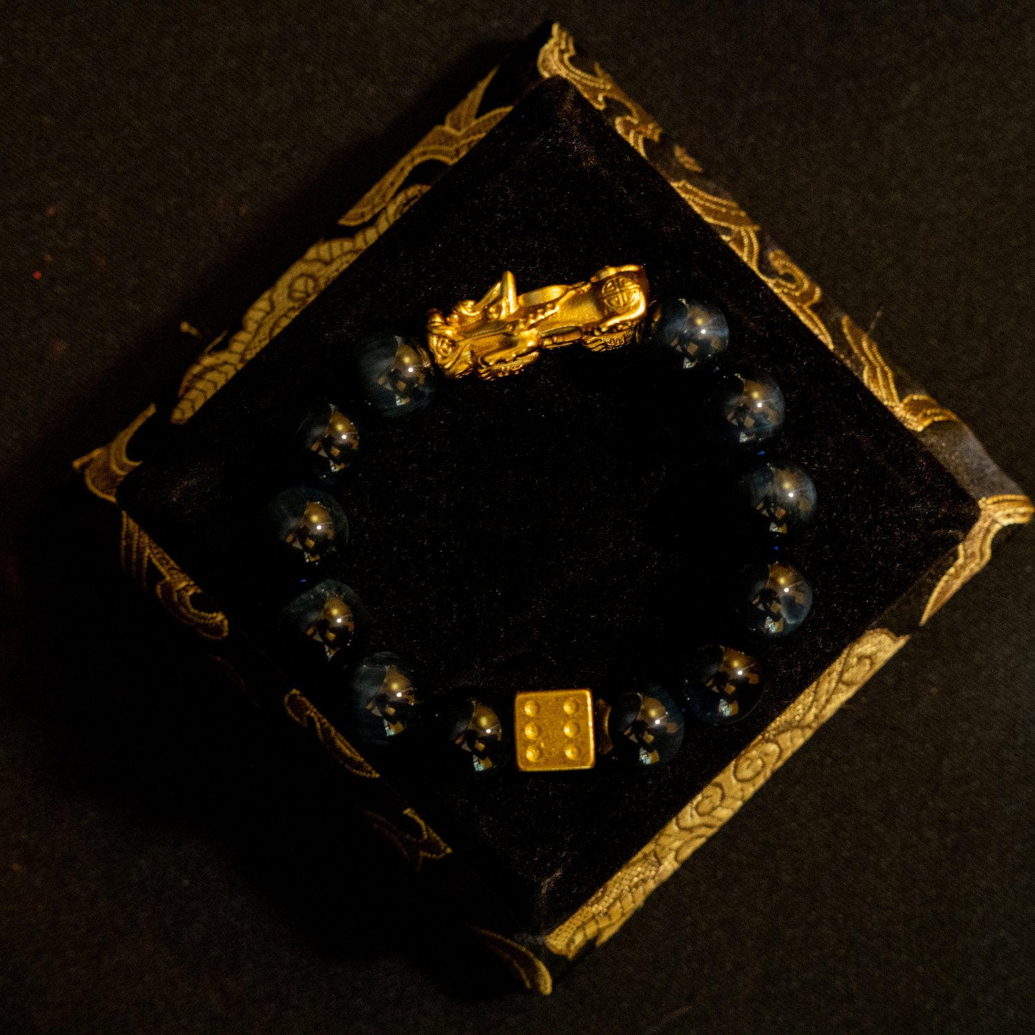Wealth Bracelet (Fortune Pixiu with Money Dice)